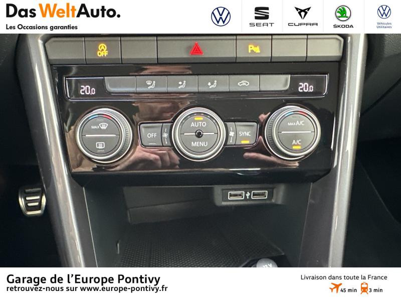Photo 19 de l'offre de VOLKSWAGEN T-Roc 1.6 TDI 115ch IQ.Drive Euro6d-T à 21490€ chez Garage de L'Europe - Volkswagen Pontivy
