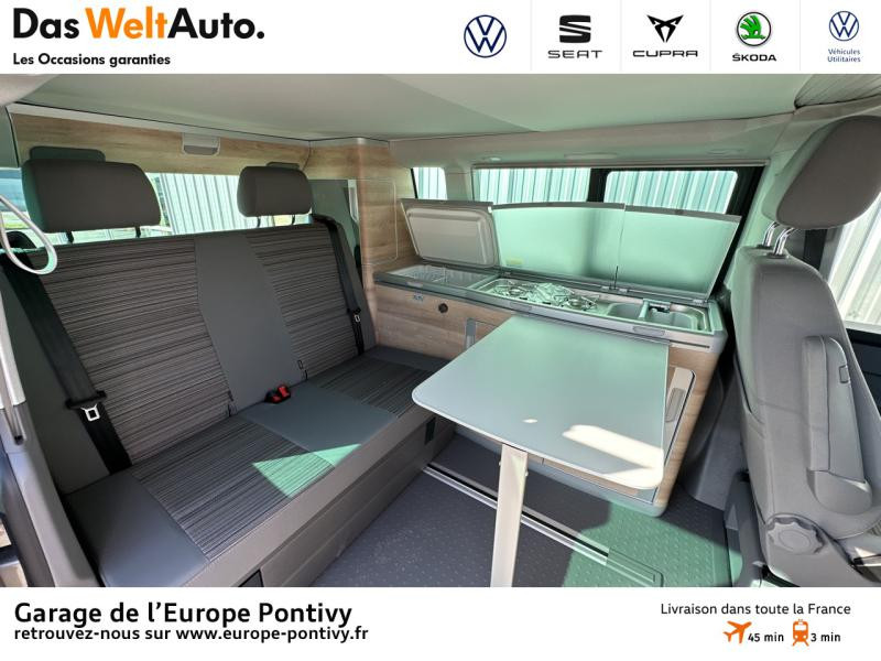 Photo 6 de l'offre de VOLKSWAGEN California 2.0 TDI 150ch Coast DSG7 à 75500€ chez Garage de L'Europe - Volkswagen Pontivy