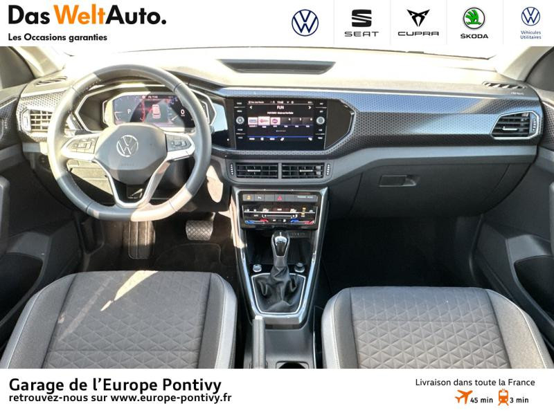Photo 6 de l'offre de VOLKSWAGEN T-Cross 1.0 TSI 110ch R-Line Tech DSG7 à 28490€ chez Garage de L'Europe - Volkswagen Pontivy