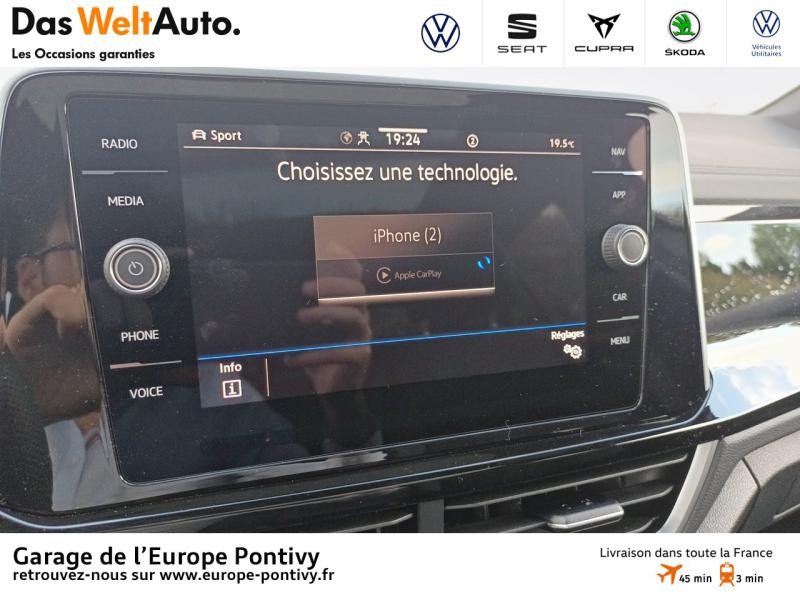 Photo 8 de l'offre de VOLKSWAGEN T-Roc 1.5 TSI EVO 150ch R-Line DSG7 à 38990€ chez Garage de L'Europe - Volkswagen Pontivy