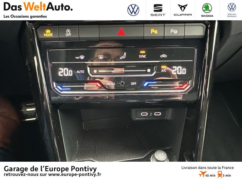 Photo 14 de l'offre de VOLKSWAGEN T-Roc 1.5 TSI EVO 150ch R-Line DSG7 à 37990€ chez Garage de L'Europe - Volkswagen Pontivy