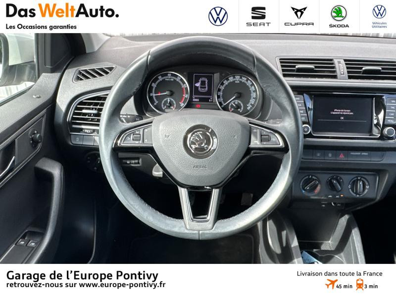 Photo 7 de l'offre de SKODA Fabia 1.0 MPI 60ch Business Euro6d-T 3cv à 11990€ chez Garage de L'Europe - Volkswagen Pontivy