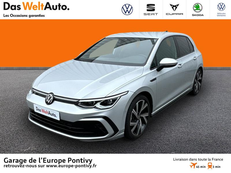 Photo 1 de l'offre de VOLKSWAGEN Golf 1.5 eTSI OPF 150ch R-Line DSG7 à 33990€ chez Garage de L'Europe - Volkswagen Pontivy