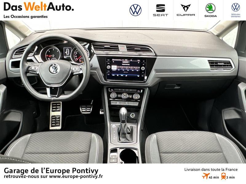 Photo 6 de l'offre de VOLKSWAGEN Touran 2.0 TDI 150ch FAP Active DSG7 7 places Euro6dT à 35990€ chez Garage de L'Europe - Volkswagen Pontivy