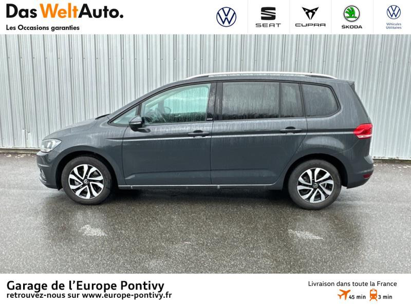 Photo 2 de l'offre de VOLKSWAGEN Touran 2.0 TDI 150ch FAP Active DSG7 7 places Euro6dT à 35990€ chez Garage de L'Europe - Volkswagen Pontivy