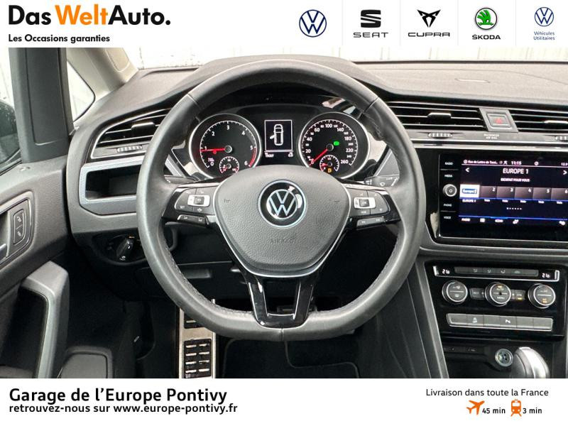 Photo 7 de l'offre de VOLKSWAGEN Touran 2.0 TDI 150ch FAP Active DSG7 7 places Euro6dT à 35990€ chez Garage de L'Europe - Volkswagen Pontivy
