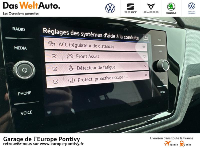 Photo 16 de l'offre de VOLKSWAGEN Touran 2.0 TDI 150ch FAP Active DSG7 7 places Euro6dT à 35990€ chez Garage de L'Europe - Volkswagen Pontivy