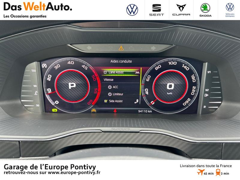 Photo 15 de l'offre de SKODA Superb Combi 2.0 TDI 150ch SCR Sportline DSG7 Euro6d-T EVAP 8cv à 26990€ chez Garage de L'Europe - Volkswagen Pontivy