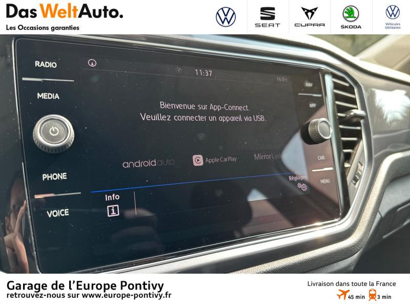 Photo 18 de l'offre de VOLKSWAGEN T-Roc 1.0 TSI 115ch IQ.Drive Euro6d-T à 22990€ chez Garage de L'Europe - Volkswagen Pontivy