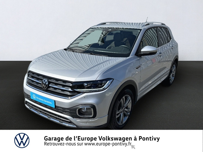 Volkswagen T-Cross 1.0 TSI 110ch R-Line Tech DSG7 Essence Reflet d'Argent métallisée Occasion à vendre
