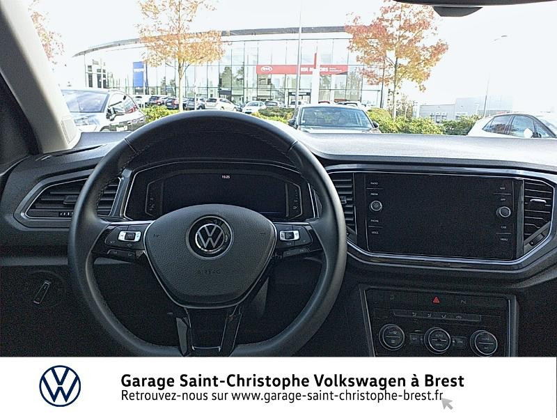 Photo 6 de l'offre de VOLKSWAGEN T-Roc 1.5 TSI EVO 150ch Carat DSG7 S&S à 30490€ chez Garage Saint Christophe - Volkswagen Brest
