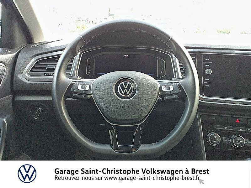 Photo 7 de l'offre de VOLKSWAGEN T-Roc 1.5 TSI EVO 150ch Carat DSG7 S&S à 30490€ chez Garage Saint Christophe - Volkswagen Brest