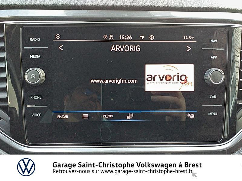 Photo 8 de l'offre de VOLKSWAGEN T-Roc 1.5 TSI EVO 150ch Carat DSG7 S&S à 30490€ chez Garage Saint Christophe - Volkswagen Brest