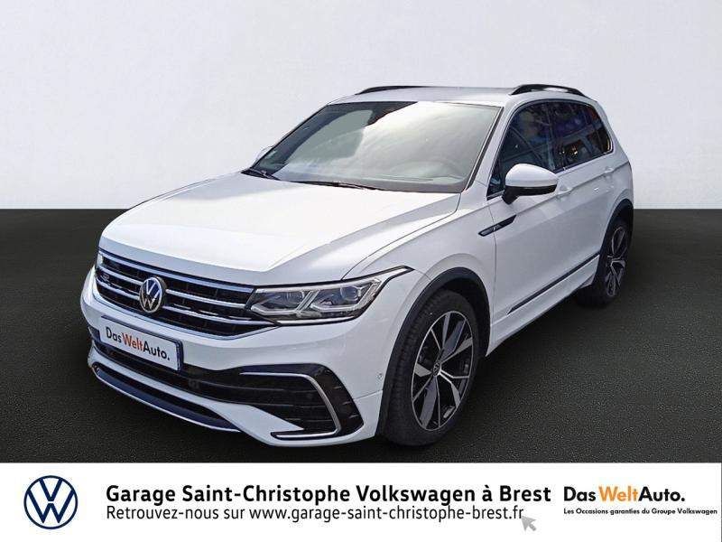 Photo 1 de l'offre de VOLKSWAGEN Tiguan 2.0 TDI 150ch R-Line DSG7 à 42990€ chez Garage Saint Christophe - Volkswagen Brest
