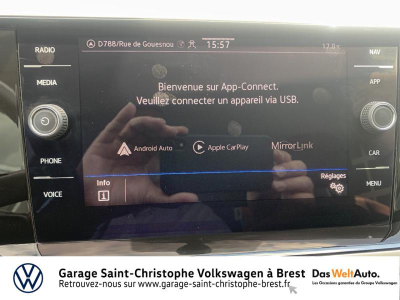 Photo 20 de l'offre de VOLKSWAGEN Polo 1.0 TSI 95ch Carat DSG7 Euro6d-T à 21490€ chez Garage Saint Christophe - Volkswagen Brest