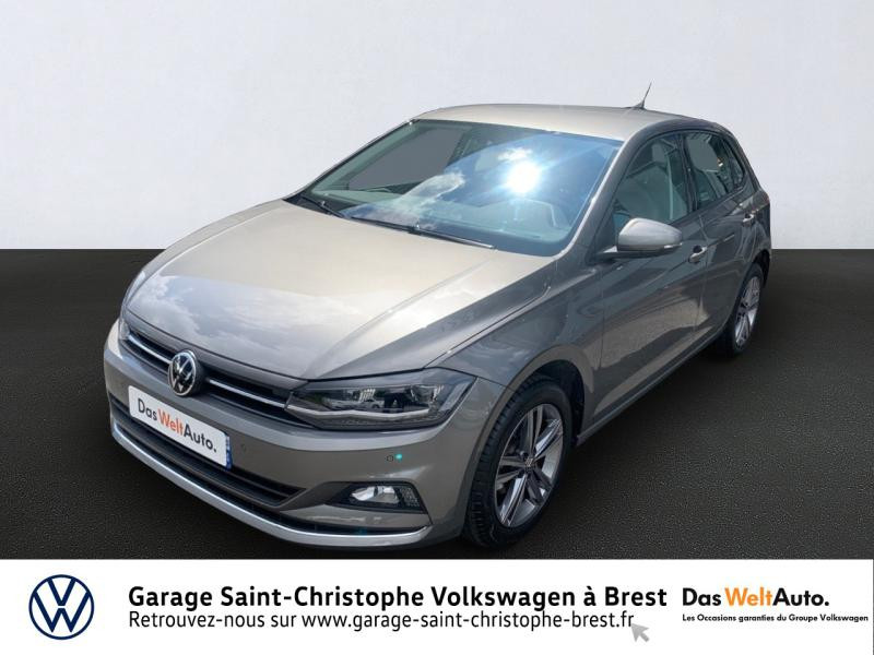 Photo 1 de l'offre de VOLKSWAGEN Polo 1.0 TSI 95ch Carat DSG7 Euro6d-T à 21490€ chez Garage Saint Christophe - Volkswagen Brest