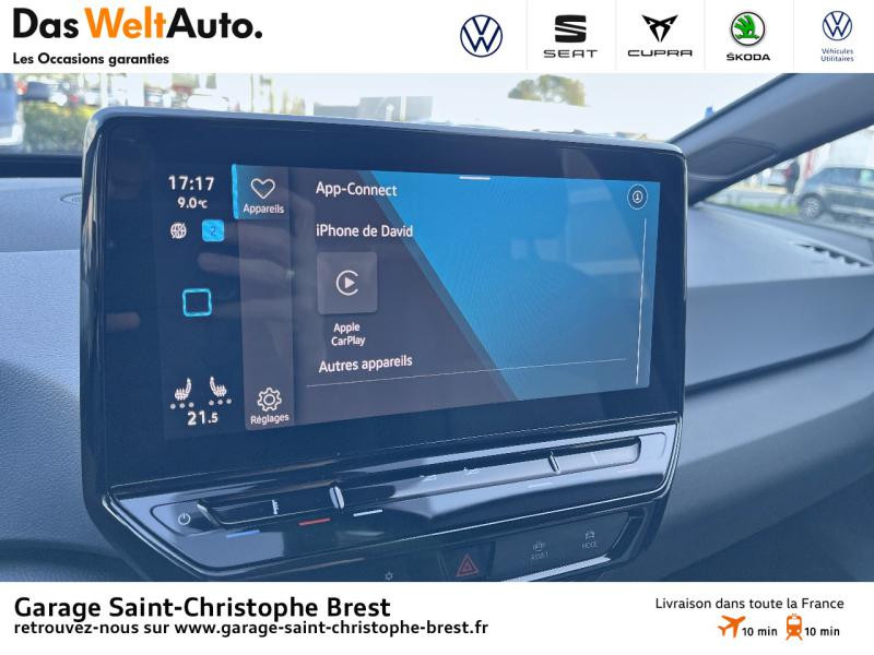 Photo 8 de l'offre de VOLKSWAGEN ID.3 58 kWh - 204ch Life à 28990€ chez Garage Saint Christophe - Volkswagen Brest