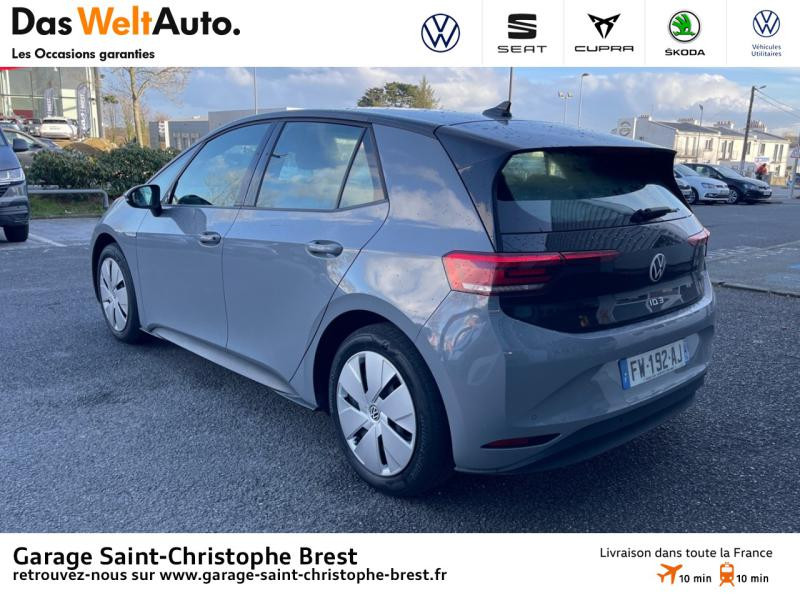 Photo 3 de l'offre de VOLKSWAGEN ID.3 58 kWh - 204ch Life à 28990€ chez Garage Saint Christophe - Volkswagen Brest