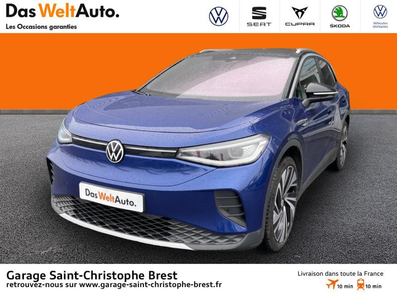 Volkswagen ID.4 77 kWh - 204ch Pro Performance Electrique Bleu Crépuscule Occasion à vendre