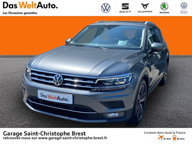 Photo 1 de l'offre de VOLKSWAGEN Tiguan 2.0 TDI 150ch Carat DSG7 Euro6d-T à 30490€ chez Garage Saint Christophe - Volkswagen Brest