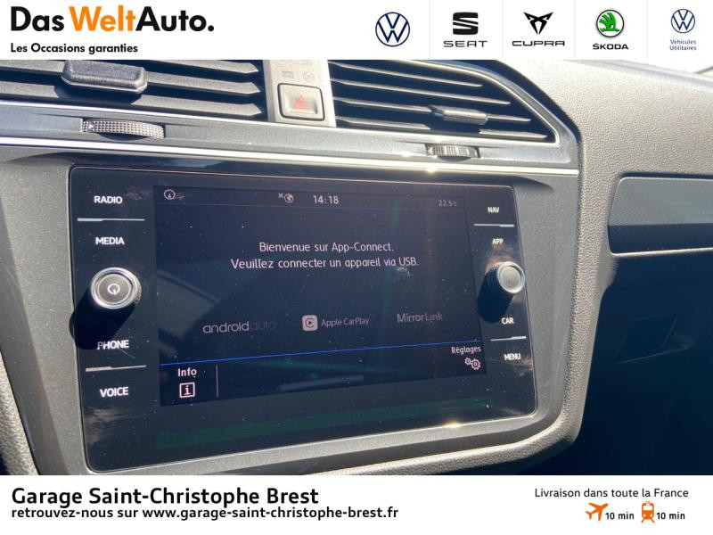 Photo 8 de l'offre de VOLKSWAGEN Tiguan 2.0 TDI 150ch Carat DSG7 Euro6d-T à 30490€ chez Garage Saint Christophe - Volkswagen Brest
