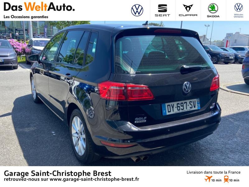 Photo 3 de l'offre de VOLKSWAGEN Golf Sportsvan 1.4 TSI 125ch BlueMotion Technology Lounge à 15990€ chez Garage Saint Christophe - Volkswagen Brest