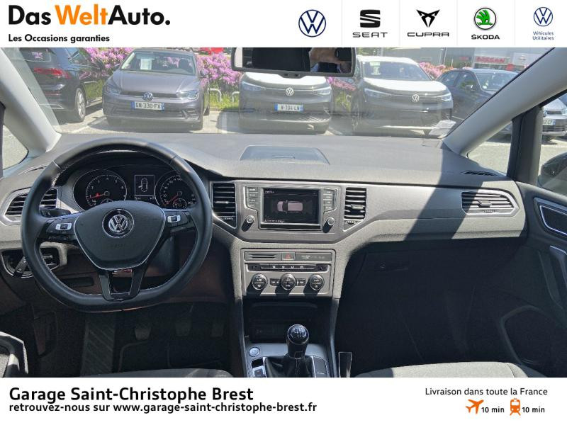 Photo 6 de l'offre de VOLKSWAGEN Golf Sportsvan 1.4 TSI 125ch BlueMotion Technology Lounge à 15990€ chez Garage Saint Christophe - Volkswagen Brest