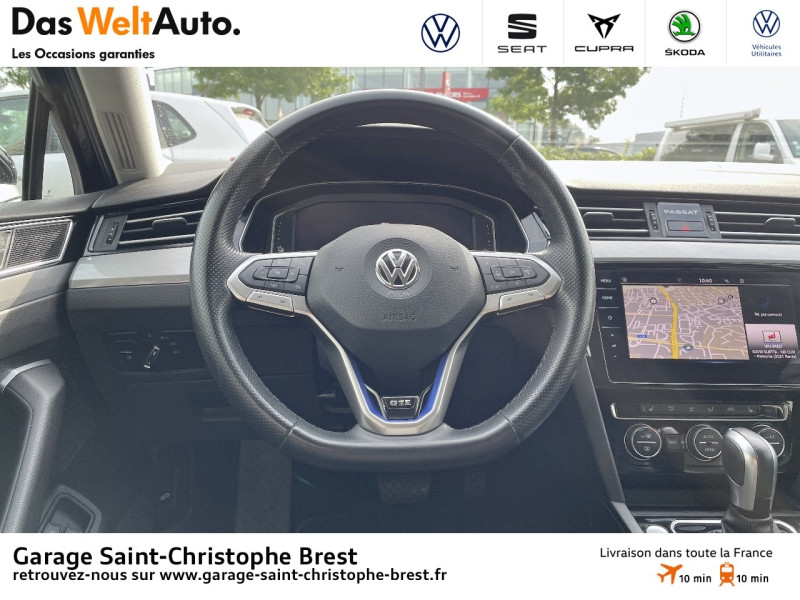 Photo 7 de l'offre de VOLKSWAGEN Passat 1.4 TSI 218ch Hybride Rechargeable GTE DSG6 8cv à 26490€ chez Garage Saint Christophe - Volkswagen Brest