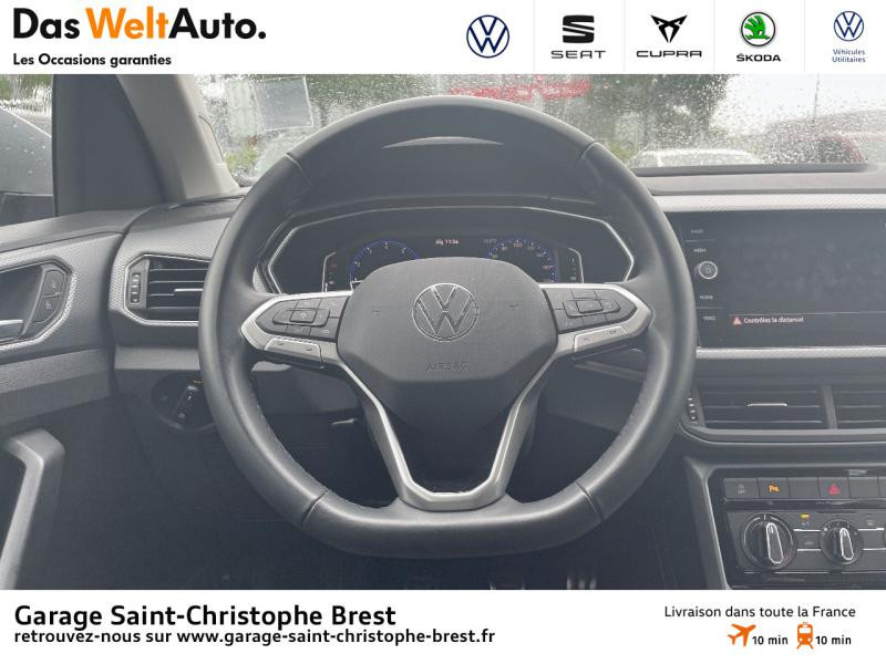 Photo 7 de l'offre de VOLKSWAGEN T-Cross 1.0 TSI 110ch Active à 22490€ chez Garage Saint Christophe - Volkswagen Brest