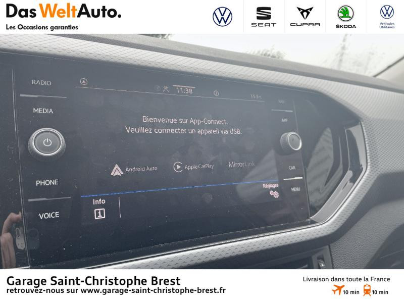 Photo 8 de l'offre de VOLKSWAGEN T-Cross 1.0 TSI 110ch Active à 22490€ chez Garage Saint Christophe - Volkswagen Brest