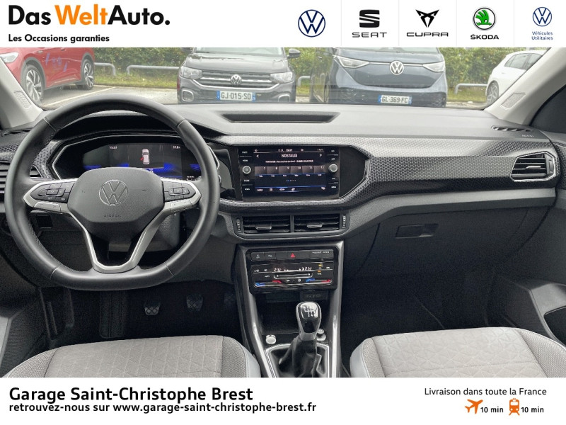 Photo 6 de l'offre de VOLKSWAGEN T-Cross 1.0 TSI 110ch R-Line Tech à 23990€ chez Garage Saint Christophe - Volkswagen Brest
