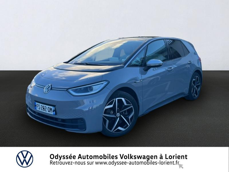Volkswagen ID.3 58 kWh - 204ch 1st Electrique Gris Lunaire (Unie) Occasion à vendre
