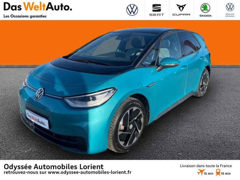 Volkswagen ID.3 58 kWh - 150ch Family Electrique Turquoise Maui (Exclusive) Occasion à vendre