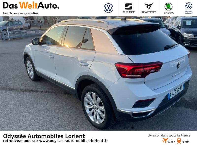 Photo 3 de l'offre de VOLKSWAGEN T-Roc 1.5 TSI EVO 150ch Carat DSG7 Euro6d-T 117g à 25990€ chez Odyssée Automobiles - Volkswagen Lorient