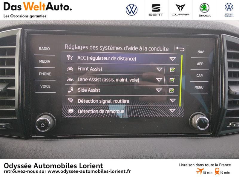 Photo 18 de l'offre de SKODA Karoq 1.6 TDI 116ch SCR Sportline DSG Euro6d-T à 26980€ chez Odyssée Automobiles - Volkswagen Lorient