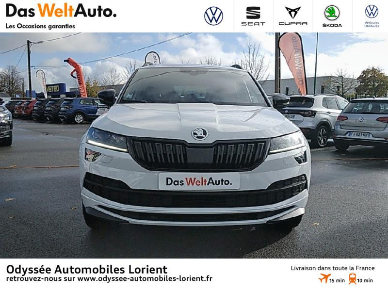 Photo 5 de l'offre de SKODA Karoq 1.6 TDI 116ch SCR Sportline DSG Euro6d-T à 26980€ chez Odyssée Automobiles - Volkswagen Lorient