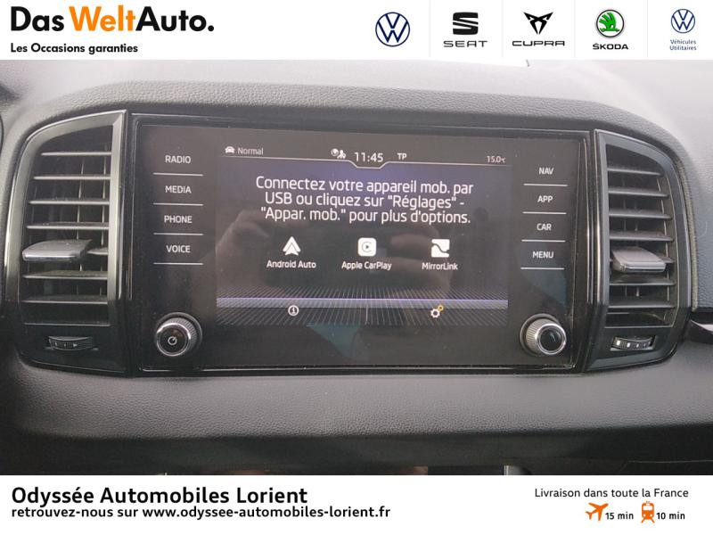 Photo 8 de l'offre de SKODA Karoq 1.6 TDI 116ch SCR Sportline DSG Euro6d-T à 26980€ chez Odyssée Automobiles - Volkswagen Lorient
