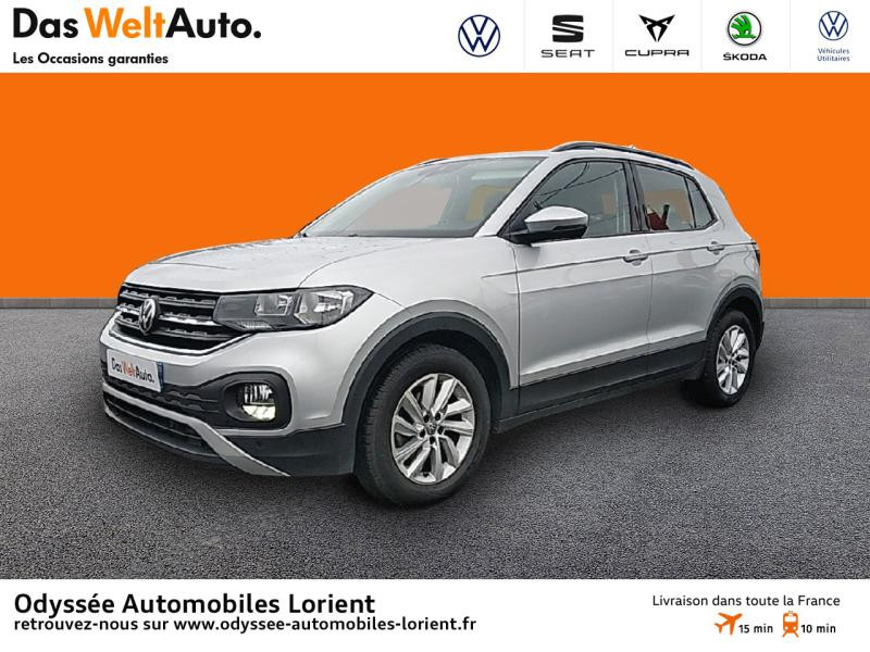 Volkswagen T-Cross 1.0 TSI 115ch Lounge Essence Reflet d'Argent métallisée Occasion à vendre
