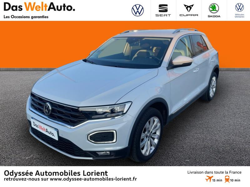 Photo 1 de l'offre de VOLKSWAGEN T-Roc 1.5 TSI EVO 150ch Carat DSG7 Euro6d-T 117g à 25990€ chez Odyssée Automobiles - Volkswagen Lorient