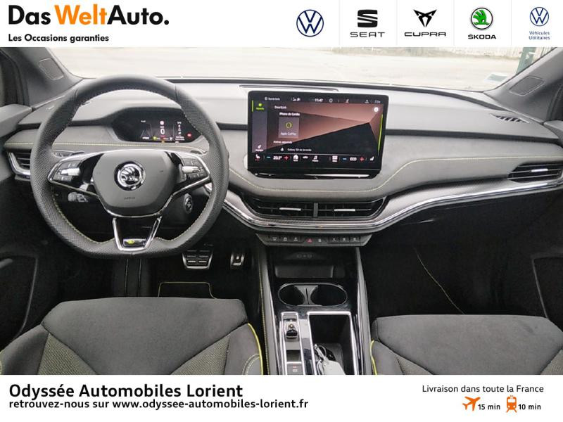 Photo 6 de l'offre de SKODA Enyaq Coupé iV Electrique 299ch RS à 56990€ chez Odyssée Automobiles - Volkswagen Lorient