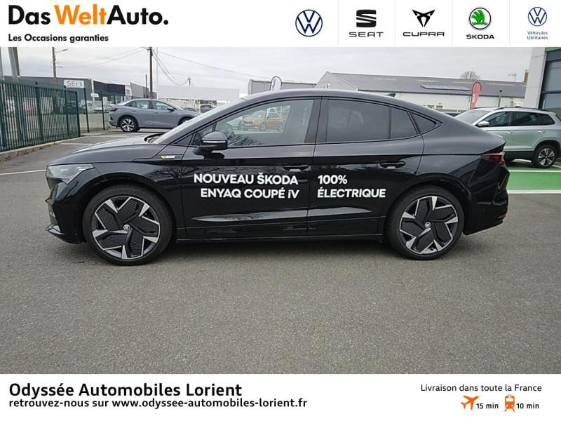 Photo 2 de l'offre de SKODA Enyaq Coupé iV Electrique 299ch RS à 56990€ chez Odyssée Automobiles - Volkswagen Lorient