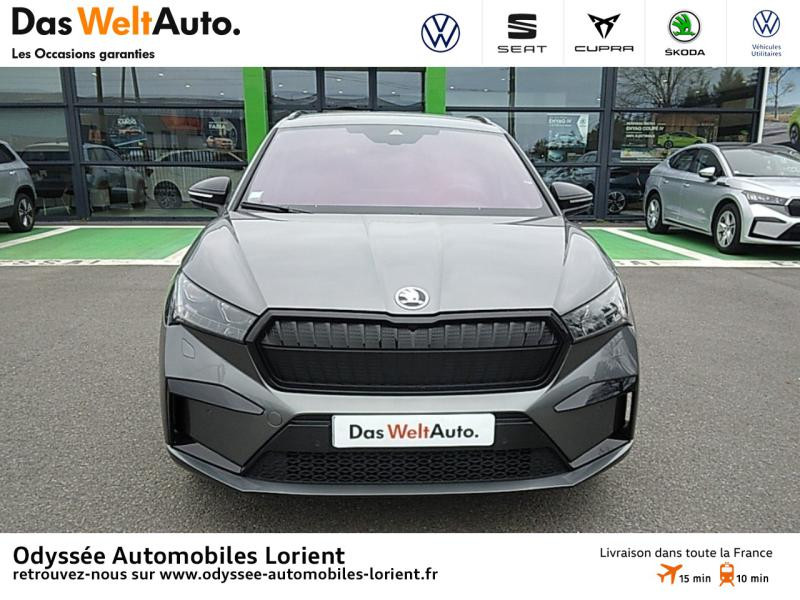 Photo 5 de l'offre de SKODA Enyaq iV Electrique 204ch Version  80 Sportline à 49990€ chez Odyssée Automobiles - Volkswagen Lorient