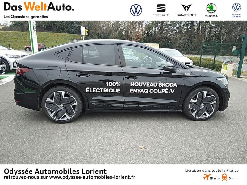 Photo 4 de l'offre de SKODA Enyaq Coupé iV Electrique 299ch RS à 56990€ chez Odyssée Automobiles - Volkswagen Lorient