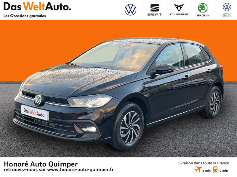 Volkswagen Polo 1.0 TSI 95ch Life Essence Noir Intense nacré Occasion à vendre