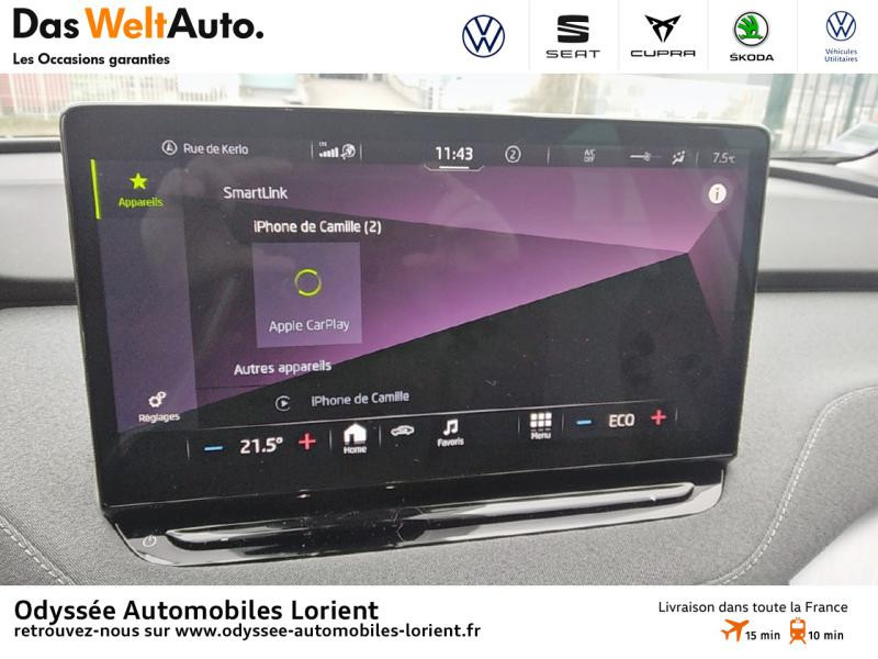 Photo 20 de l'offre de SKODA Enyaq Coupé iV Electrique 180ch Version 60 à 41990€ chez Odyssée Automobiles - Volkswagen Lorient