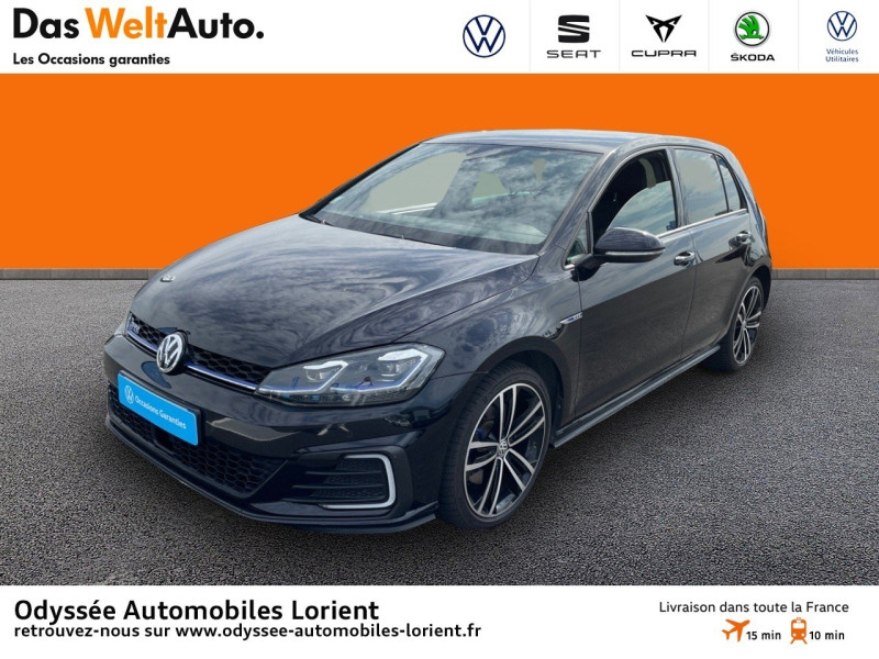 Volkswagen Golf 1.4 TSI 204ch Hybride Rechargeable GTE DSG6 Euro6d-T 5p Hybride Noir Intense Occasion à vendre