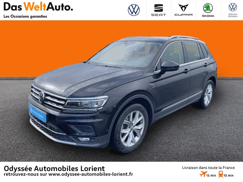 Volkswagen Tiguan 2.0 TDI 150ch Match DSG7 Euro6d-T Diesel Noir Intense nacrée Occasion à vendre