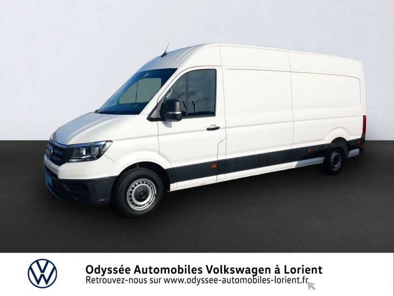 Volkswagen Crafter Fg 35 L4H3 2.0 TDI 177ch Business Line Traction Diesel Blanc Occasion à vendre