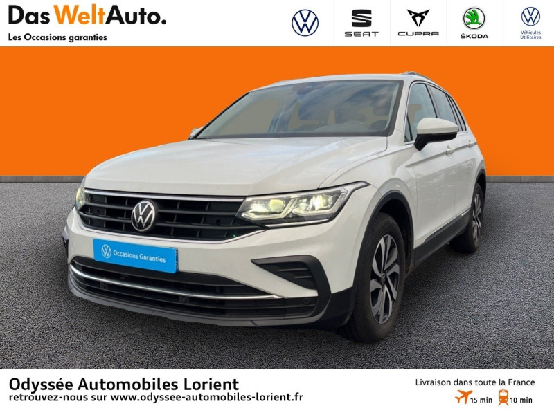 Volkswagen Tiguan 2.0 TDI 150ch Active Diesel Blanc Pur Occasion à vendre