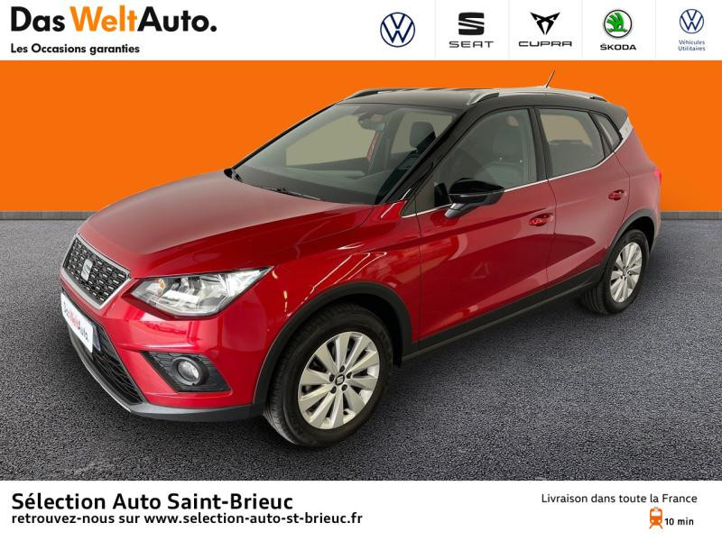 Photo 1 de l'offre de SEAT Arona 1.0 EcoTSI 115ch Start/Stop Xcellence Euro6d-T à 15890€ chez Sélection Auto - Volkswagen Saint Brieuc